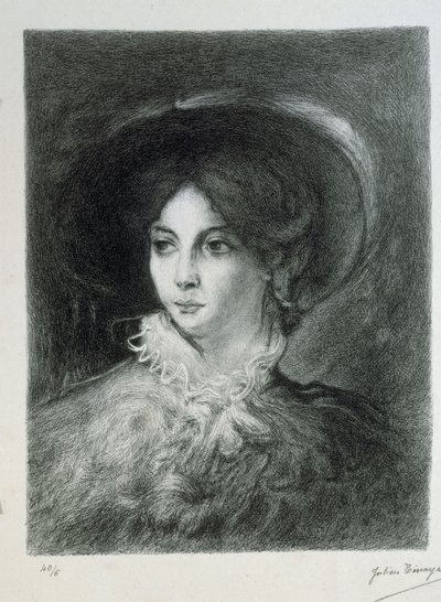 Porträt von George Sand von Julien Tinayre