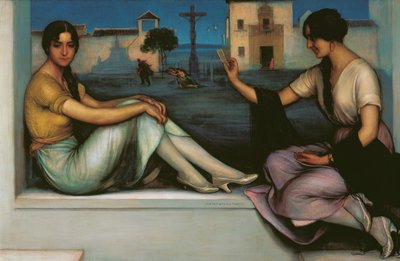 Wahrsagerei von Julio Romero de Torres