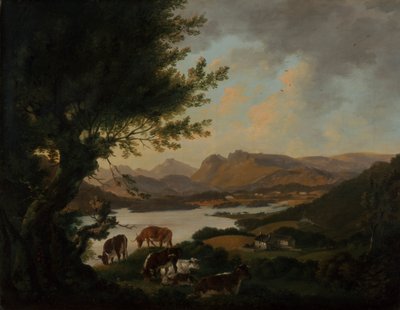 Lake Windermere von Julius Caesar Ibbetson