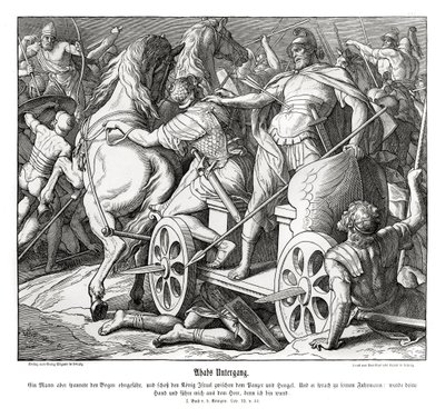 Der Fall Ahabs von Julius Schnorr von Carolsfeld