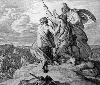 Wunder des Moses von Julius Schnorr von Carolsfeld