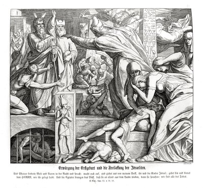 Passah, Exodus von Julius Schnorr von Carolsfeld