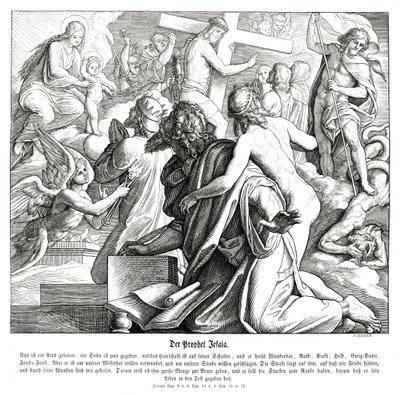 Der Prophet Jesaja von Julius Schnorr von Carolsfeld