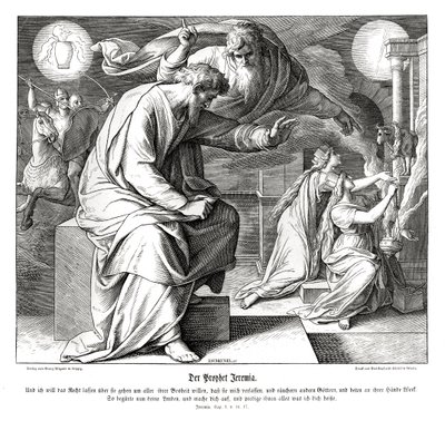 Der Prophet Jeremia von Julius Schnorr von Carolsfeld