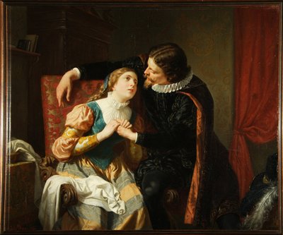 Egmont und Klärchen von Julius von Blaas
