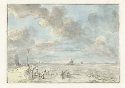 De Baak, ein Badeort am IJ von Jurriaan Andriessen