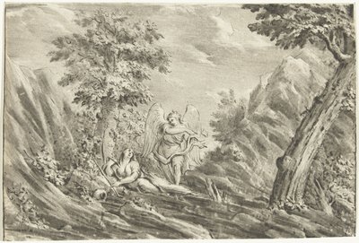 Hagar in der Wüste von Jurriaan Cootwijck