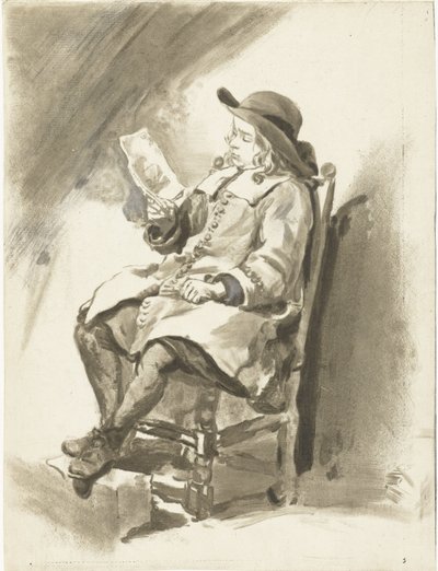 Lesender Jüngling von Jurriaan Cootwijck