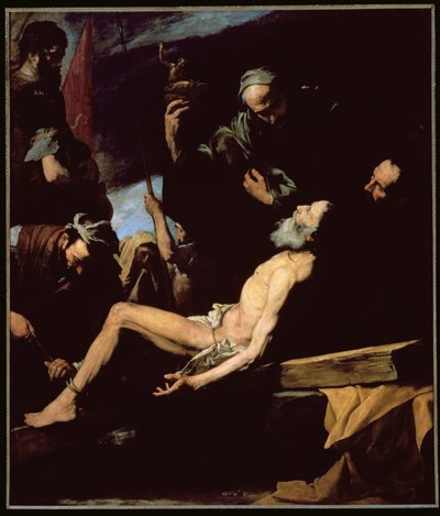 Das Martyrium des Heiligen Andreas, 1628 von Jusepe de Ribera