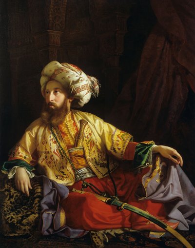 Emir von Libanon, 1843 von József Borsos