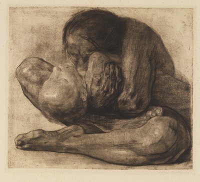 Frau mit totem Kind von Käthe Kollwitz
