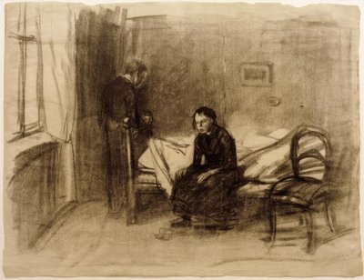 Junges Paar von Käthe Kollwitz