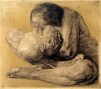 Frau mit totem Kind von Käthe Kollwitz