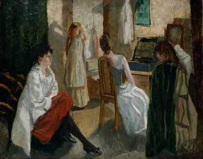 Die Garderobe einer Schauspielerin von Kalle Lochen