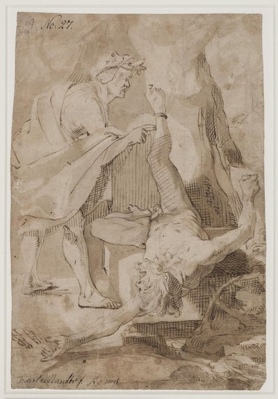 Apollon häutet Marsyas von Karel van III Mander