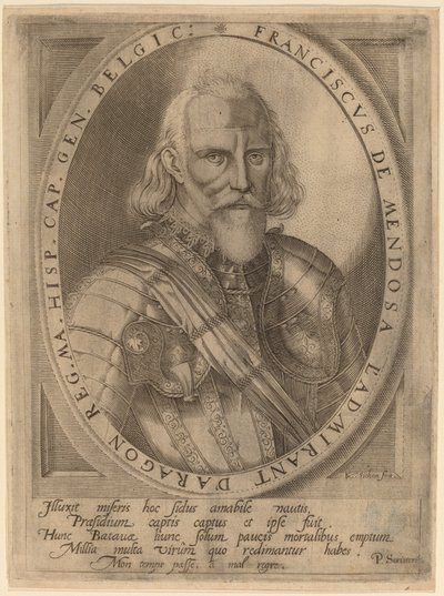 Franciscus de Mendoza von Karel van Sichem