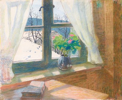 Blick aus dem Fenster von Karl Edmund Walser