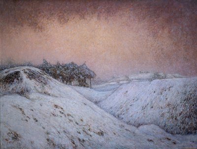 Schneefall von Karl Fredrick Nordstrom