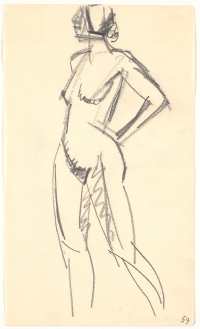 Stehendes Modell von Karl Isakson