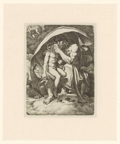 Jupiter und Ganymed von Karl Russ