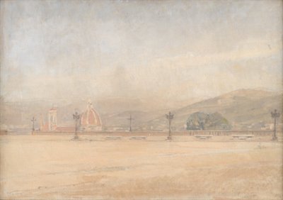 Piazzale Michelangelo bei Florenz von Karl Schou