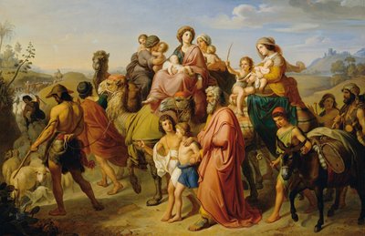 Die Heimkehr Jakobs von Karl von Blaas