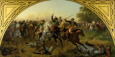 Die Schlacht bei Kolin 1757 von Karl von Blaas