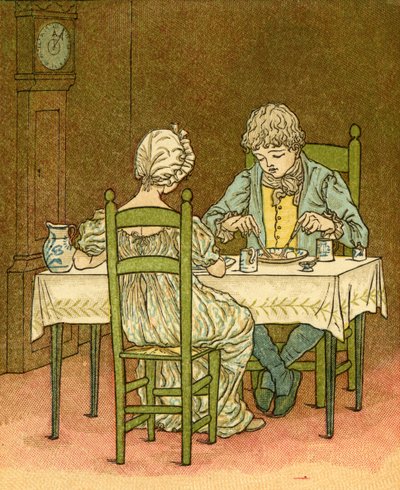 Jack Sprat konnte essen von Kate Greenaway