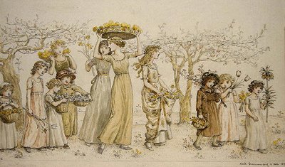 Frühling von Kate Greenaway