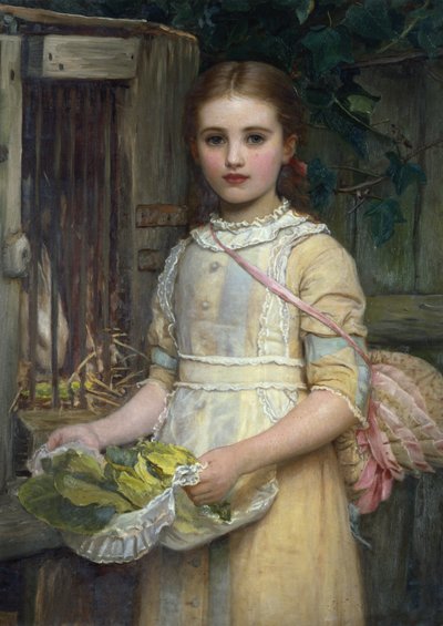 Das Kaninchen füttern von Kate Perugini