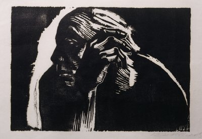 Selbstporträt, 1924 von Käthe Kollwitz