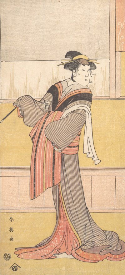 Segawa Kikunojo III, ca. 1791 von Katsukawa Shun