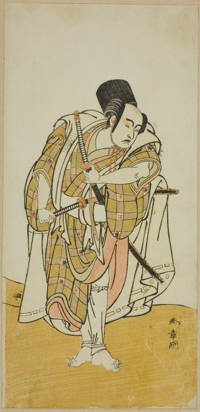 Der Schauspieler Ichikawa Yaozo II (?) von Katsukawa Shunsho