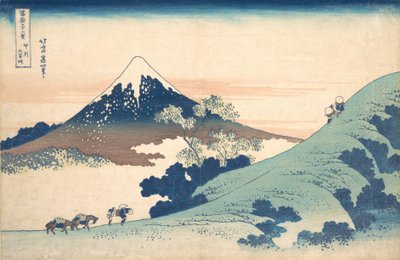 Fuji vom Inume Pass von Katsushika Hokusai