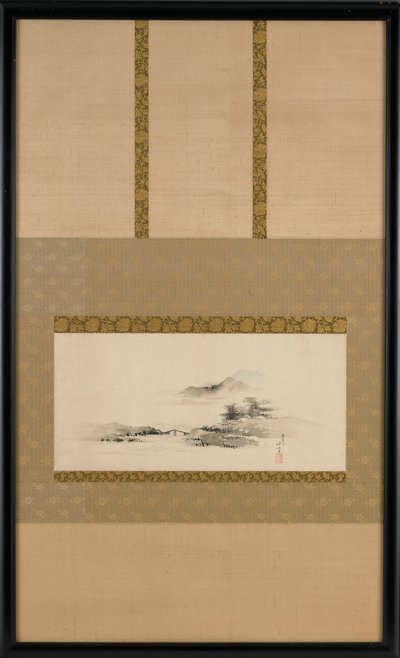 Landschaft, Edo-Periode von Katsushika Hokusai