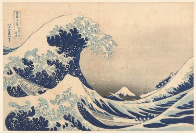 Unter der Welle vor Kanagawa von Katsushika Hokusai