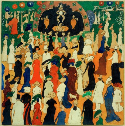 Elegante Gesellschaft von Kazimir Severinovich Malevich