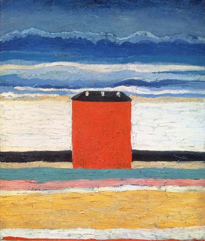 Rotes Haus, 1932 von Kazimir Severinovich Malevich