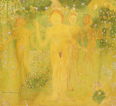 Das Geheimnis der Versuchung, 1908 von Kazimir Severinovich Malevich