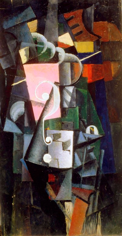 Toilettenkästchen, 1913 von Kazimir Severinovich Malevich