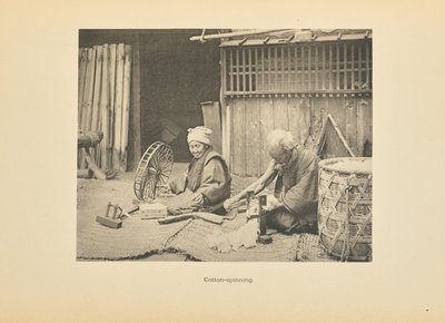 Baumwollspinnen von Kazumasa Ogawa