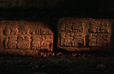 Maya, Guatemala, Dos Pilas Treppe von Kenneth Garrett