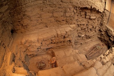 Moche; Bestattungen; Huaca Dos Cabezas-Jecetepeque, Chris Donovan von Kenneth Garrett