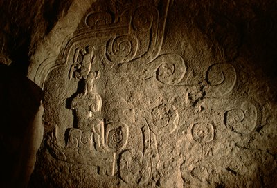 Olmeken; Antike Kulturen; Die Amerikas; Chalcatzingo; Mexiko von Kenneth Garrett