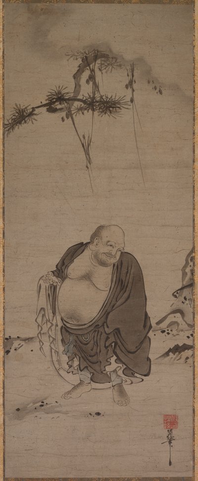 Hotei, späte 1300er-frühe 1400er Jahre von Kichizan Mincho