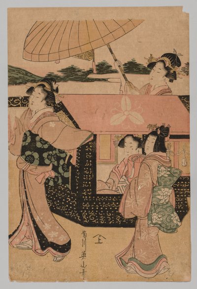 Kein Titel, 1787-1869 von Kikugawa Eizan