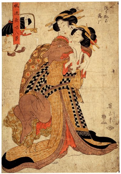Acht elegante poetische Lieder, ca. 1811-1814 von Kikukawa Eizan