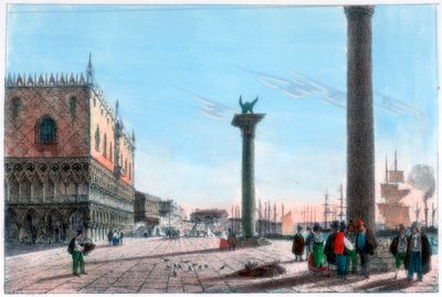 Markusplatz, Venedig, Italien, 19. Jahrhundert von Kirchmayr