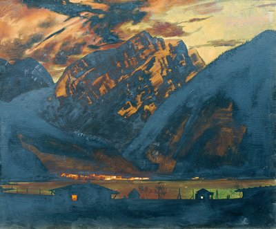 Zell am See bei Nacht von Klemens Brosch