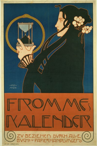 Frommes Kalender von Koloman Moser